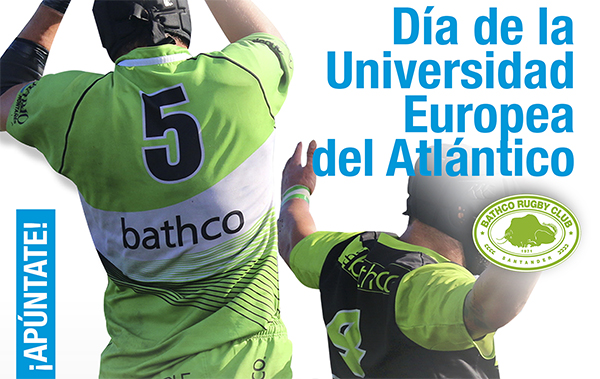 Puertas abiertas en el Bathco Rugby Club para los alumnos de la Universidad Europea del Atlántico