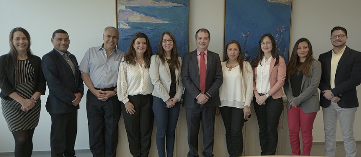 Un grupo de delegados de la Fundación Universitaria Iberoamericana visitó el campus de UNEATLANTICO