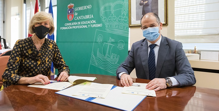 UNEATLANTICO acuerda con el Gobierno de Cantabria la convalidación de asignaturas universitarias y módulos superiores de FP
