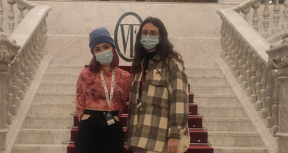 Dos alumnas de Comunicación Audiovisual participaron como Jurado Joven en el XIV Festival de Cine y Derechos Humanos de San Sebastián
