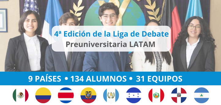 Arranca la IV Liga de Debate Panamericana de UNEATLANTICO en la que participarán una treintena de equipos de nueve países