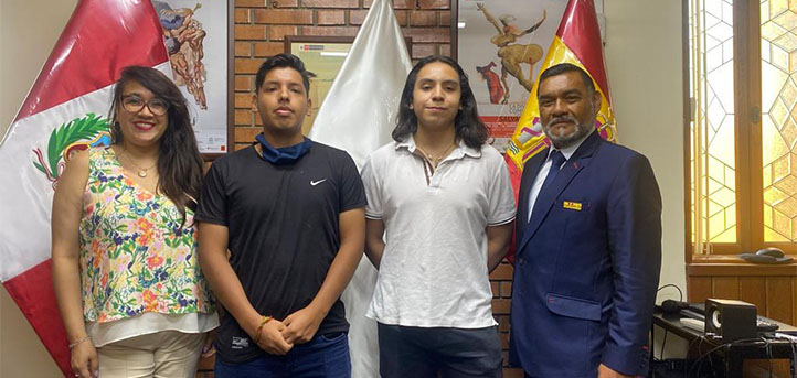 Celebrado el acto de despedida para los alumnos de Perú que viajarán a España para iniciar sus estudios en UNEATLANTICO