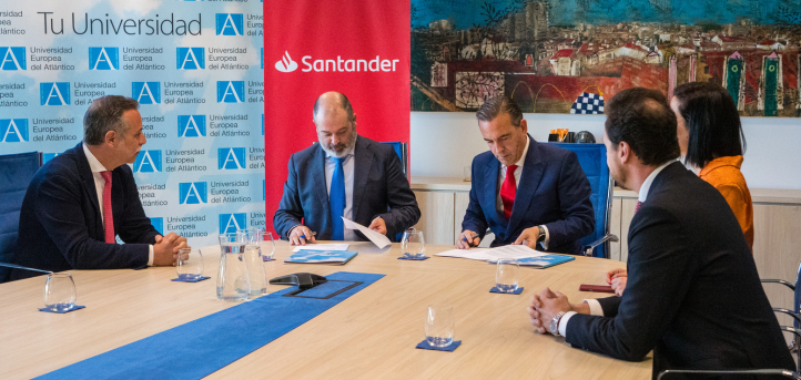 UNEATLANTICO y el Banco Santander vuelven a unir fuerzas para impulsar la Cátedra de Innovación de la Industria Alimentaria