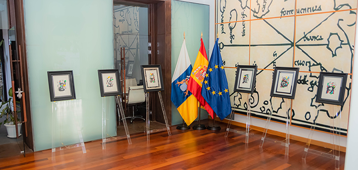 La Obra Cultural de FUNIBER y UNEATLANTICO organiza en Cabo Verde una exposición de Joan Miró