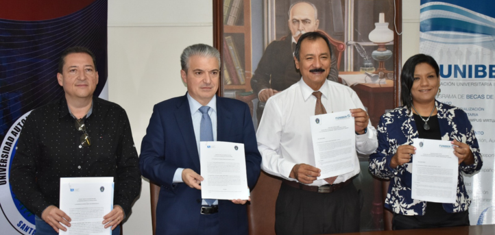 UNEATLANTICO y FUNIBER suscriben un convenio con la Universidad Autónoma Gabriel René Moreno de Bolivia