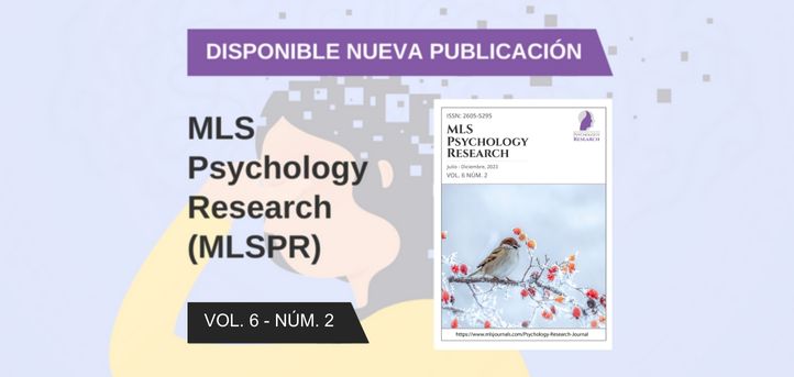 Juan Luis Martín, docente de UNEATLANTICO, anuncia la publicación de un nuevo número de la revista científica MLS Psychology Research