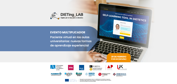 UNEATLANTICO organiza un evento multiplicador para promocionar los primeros resultados del proyecto E+DIETing_LAB
