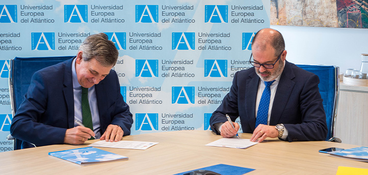 UNEATLANTICO y el Colegio de Economistas de Asturias firman un convenio de colaboración académica, científica y cultural