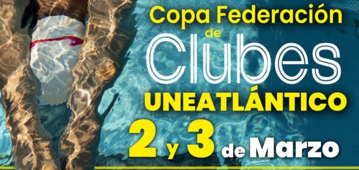 UNEATLANTICO patrocina la XIX Copa Federación de Clubes, un evento que reunirá a toda la natación cántabra