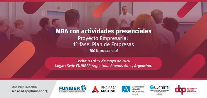 UNEATLANTICO e IPMA organizan un nuevo encuentro presencial del Plan de Empresa del MBA en Buenos Aires