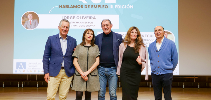 Jorge Oliveira, country manager de Solvay España y Portugal, interviene en las jornadas de empleabilidad «¿Y ahora qué?»