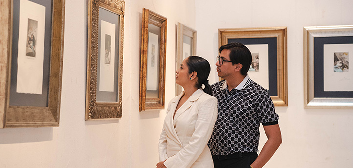 La Obra Cultural de FUNIBER y UNEATLANTICO inaugura una exposición de Goya y Dalí en Nicaragua