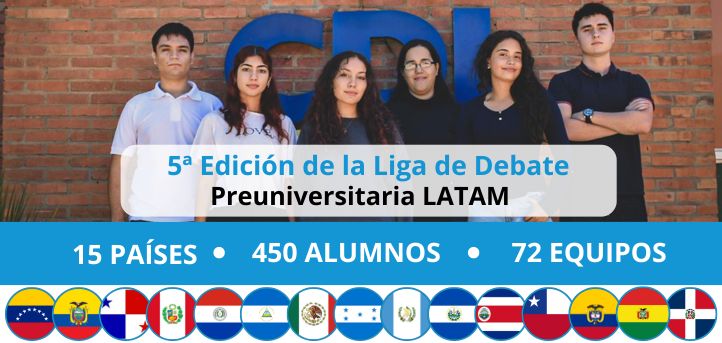 Conoce a los representantes de los países participantes de la V Liga de Debate Preuniversitaria Panamericana de UNEATLANTICO