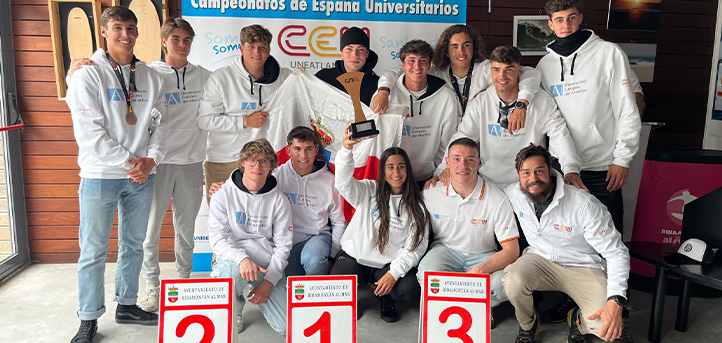 UNEATLANTICO destaca por su participación en el Campeonato de España Universitario de Surf
