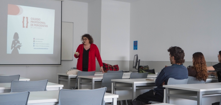 El Colegio de Periodistas de Cantabria ofrece orientación laboral a los futuros graduados de UNEATLANTICO