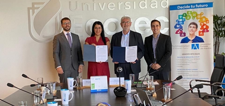 UNEATLANTICO firma un convenio de colaboración con la Universidad Tecnológica ECOTEC