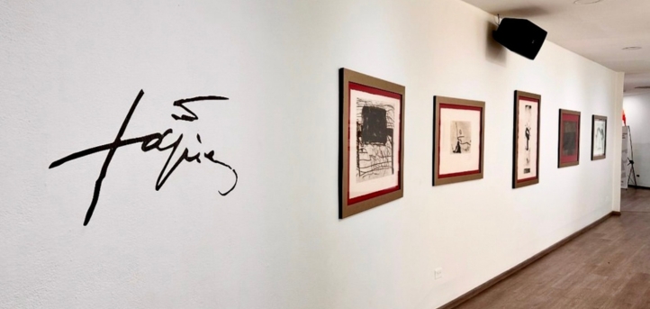 La Obra Cultural de UNEATLANTICO y FUNIBER exhibe la muestra «Tàpies, colección del grabador Barbarà» en Honduras