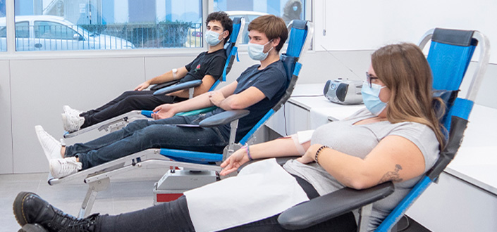 La Hermandad Donantes de Sangre convoca una jornada de donación de sangre en el campus de UNEATLANTICO, a la que se solicita acudir con cita previa