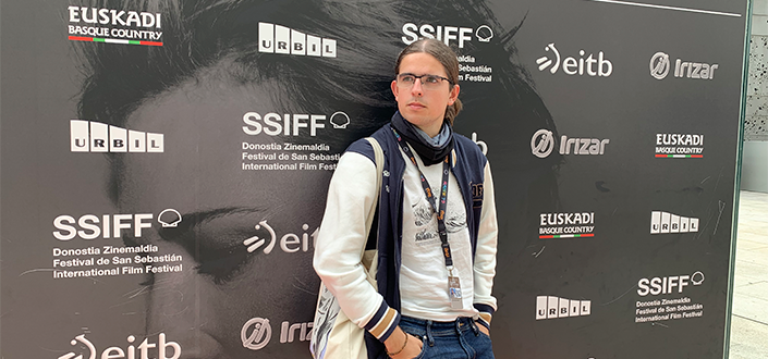 Héctor D. Somonte, alumno de UNEATLANTICO ha participado como Jurado Joven en el XIV Festival de Cine de San Sebastián 