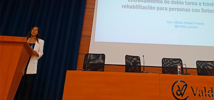 La Dra. Mireia Peláez, docente de UNEATLANTICO, impartió una charla en las Jornadas del Día Mundial del Alzheimer celebradas en el Hospital Universitario Marqués de Valdecilla.