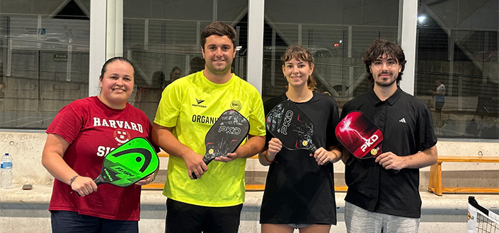 El Servicio de Deportes de UNEATLANTICO organiza el primer torneo de Pickleball junto a la Asociación Cántabra