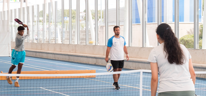 El SAFD de UNEATLANTICO ofrece un taller de iniciación al Pickleball