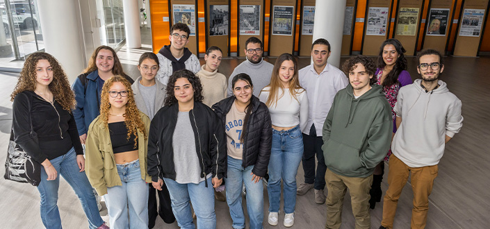 Alumnos de UNEATLANTICO participan en un debate sobre la violencia machista organizado por El Diario Montañés, con motivo del 25N