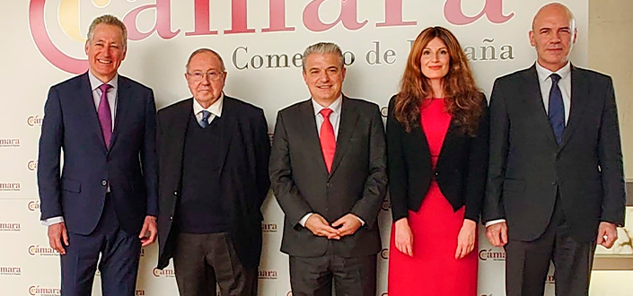 UNEATLANTICO, FUNIBER y FIDBAN suscriben un convenio con la Cámara de Comercio de España