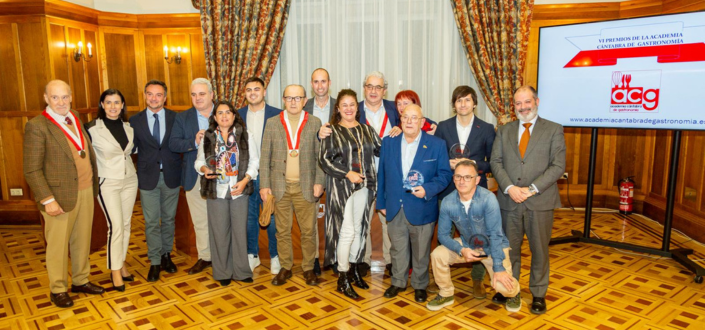 UNEATLANTICO asiste a la VI edición de la entrega de premios de la Academia Cántabra de Gastronomía