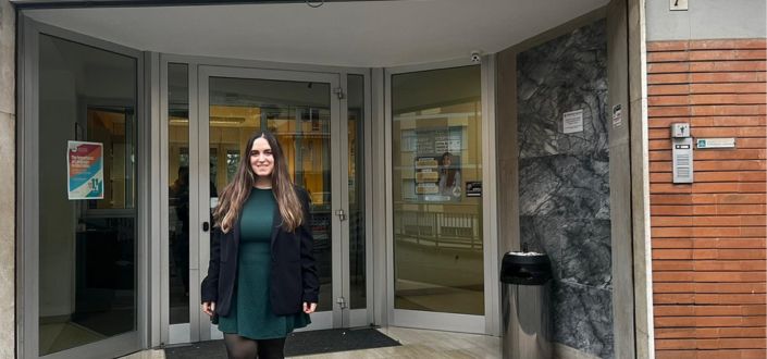 Lucía Sánchez docente de UNEATLANTICO, lleva a cabo una estancia Erasmus+ en Italia