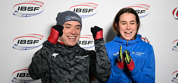 Adrián Rodríguez, docente de UNEATLANTICO, logra el mejor resultado español en un Mundial de Skeleton