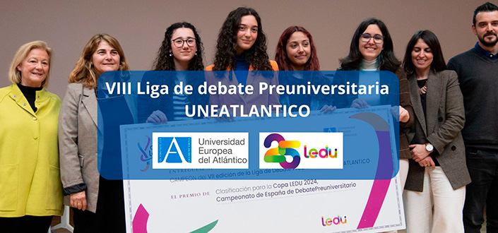 16 equipos de diversos institutos y colegios de Cantabria participan en la VIII edición de la Liga de Debate Preuniversitario de UNEATLANTICO