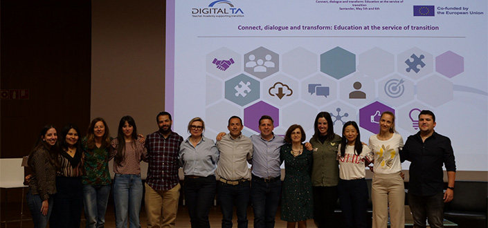 UNEATLANTICO celebra la conferencia final del proyecto DigitalTA en Santander, con varias ponencias y talleres