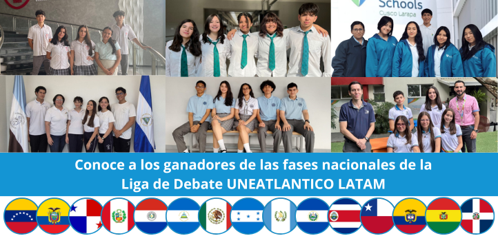 Conoce a los representantes de los países que participan en la VI Liga de Debate Preuniversitaria Panamericana de UNEATLANTICO