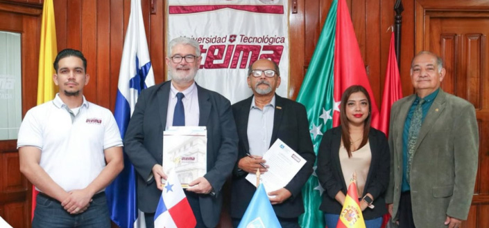 UNEATLANTICO y FUNIBER fortalecen su alianza con la Universidad Tecnológica OTEIMA en Panamá