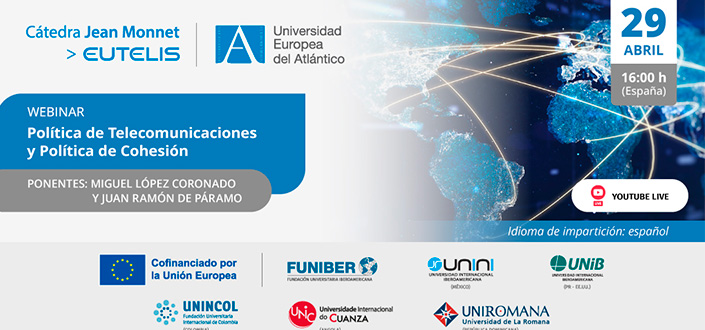 UNEATLANTICO organiza el webinar «Política de Telecomunicaciones y política comercial: comercio electrónico»
