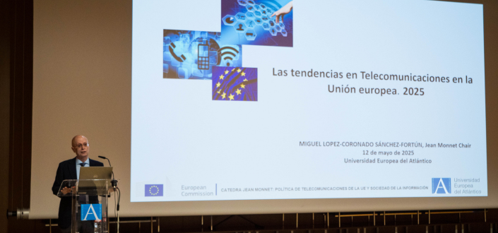 Especialistas en telecomunicaciones participan en el último seminario de la Cátedra Jean Monnet de UNEATLANTICO