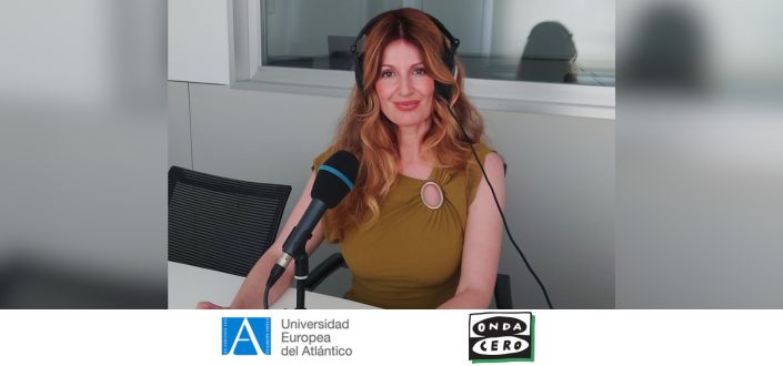 Silvia Aparicio, vicerrectora de UNEATLANTICO, destaca en Onda Cero el enfoque innovador del grado en ADE de la universidad