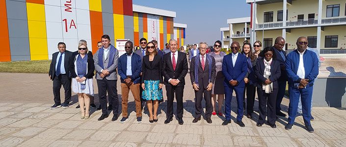 Amplia repercusión tras la visita de la embajadora de la Unión Europea a la Universidad Internacional do Cuanza, universidad hermana de UNEATLANTICO