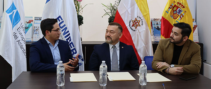 UNEATLANTICO firma un convenio educativo con el Colegio Johan Kepler