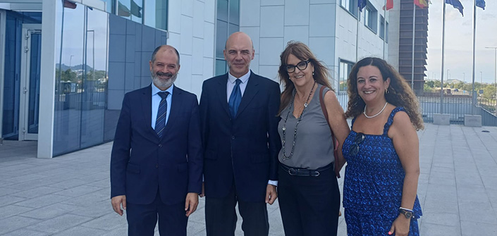 La Fundación Universitaria Iberoamericana y UNEATLANTICO reciben a la Secretaria de Estado de Brasil para América Latina y el Caribe