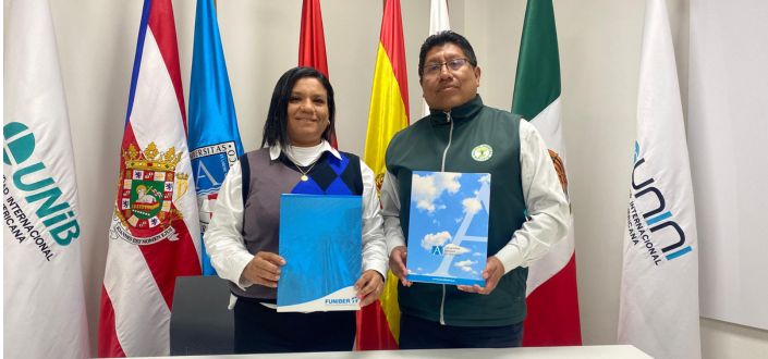 UNEATLANTICO y FUNIBER firman un convenio con  el Colegio Fielding para ampliar el acceso a la educación superior