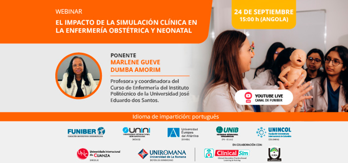 UNEATLANTICO organiza el webinar «El impacto de la simulación clínica en la enfermería obstétrica y neonatal»