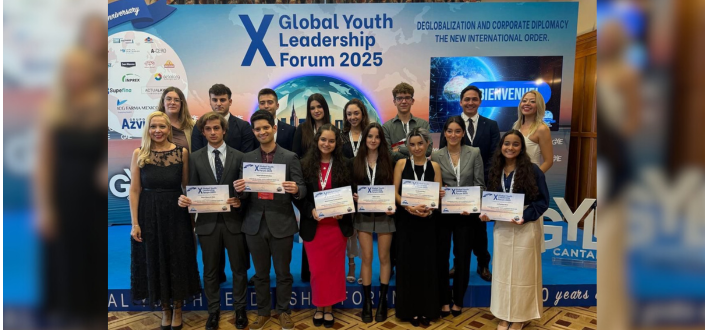 UNEATLANTICO asiste y colabora en la décima edición del Global Youth Leadership Forum 2025