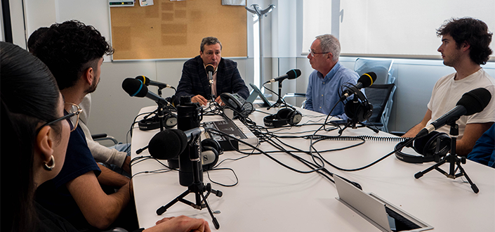 UNEATLANTICO entrevista a Iñigo Fernández en el marco de la asignatura de Rutinas de Producción Periodística: Radio y TV II