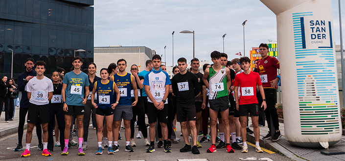 La Universidad Europea del Atlántico celebra la décima edición de la San Silvestre Solidaria