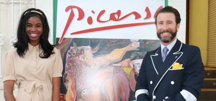 La Obra Cultural de UNEATLANTICO y FUNIBER inaugura la exposición «El entierro del conde de Orgaz», de Picasso en Cabo Verde