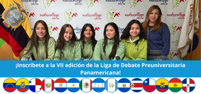 Últimos días para inscribirse a la VII edición de la Liga de Debate Preuniversitaria Panamericana de UNEATLANTICO