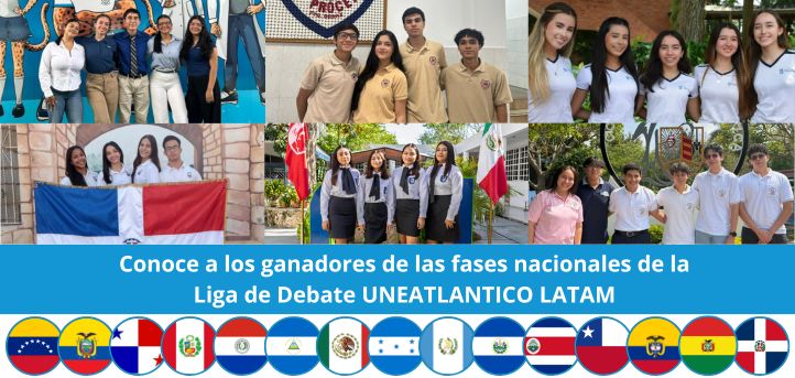 Conoce a los representantes de los países que participan en la VII Liga de Debate Preuniversitaria Panamericana de UNEATLANTICO
