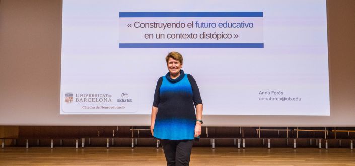 La Dra. Anna Forés visita UNEATLANTICO para impartir una charla de neurociencia y educación
